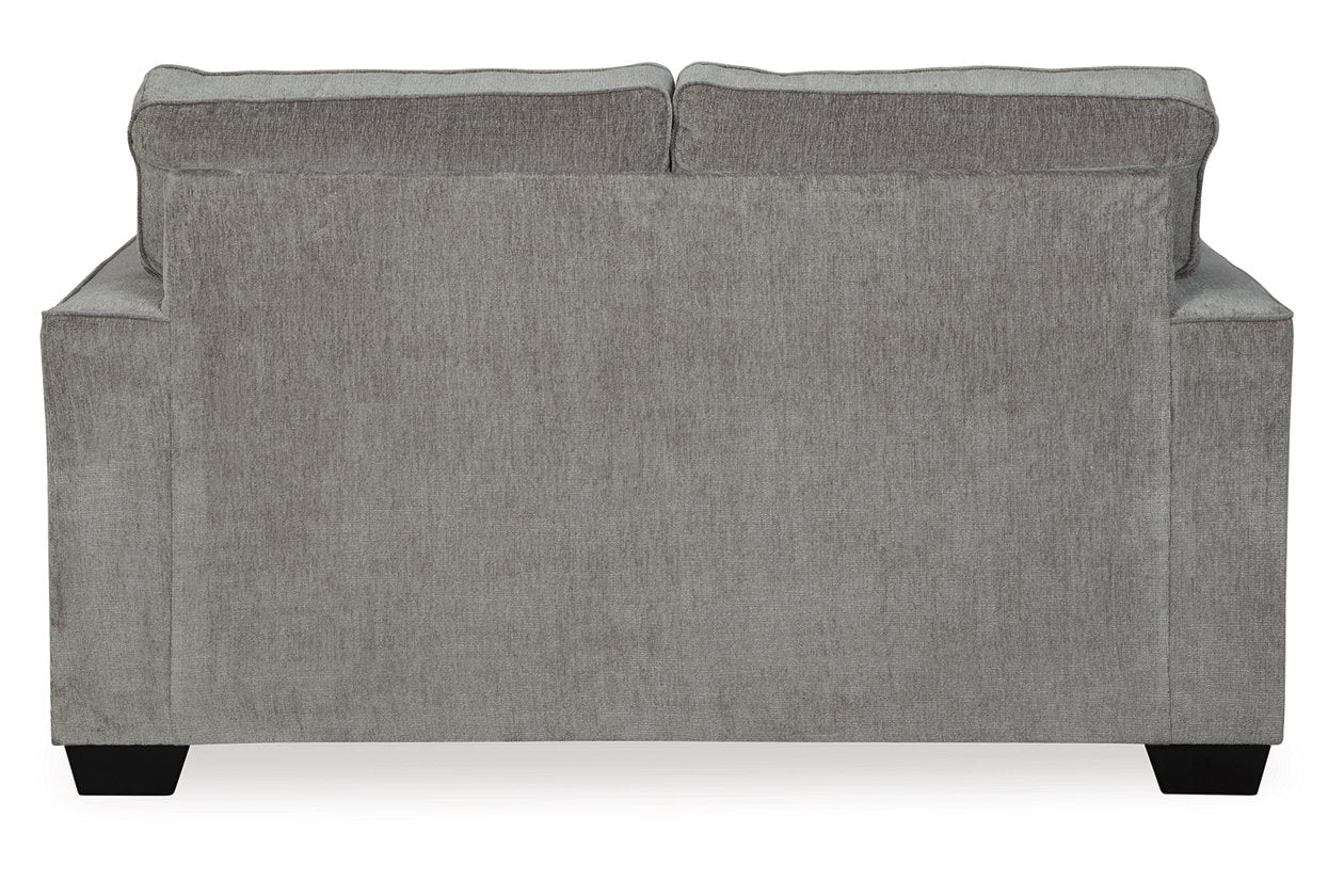 Altari Alloy 2-Piece Sleeper Sectional, Loveseat and Ottoman - Ashley - Luna Furniture