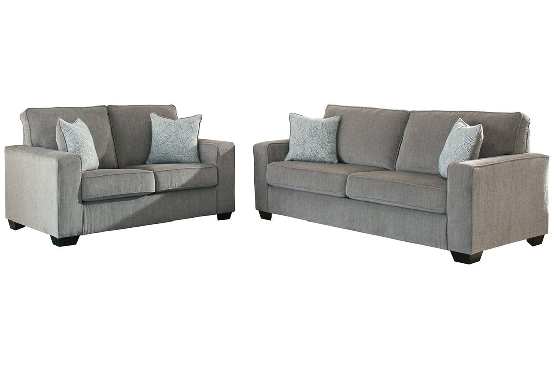 Altari Alloy Sofa and Loveseat - Ashley - Luna Furniture