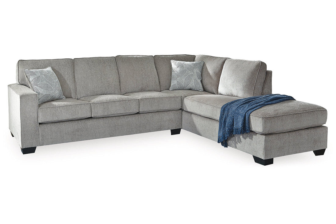 Altari Alloy 2-Piece Sectional with Chaise - Ashley - Luna Furniture