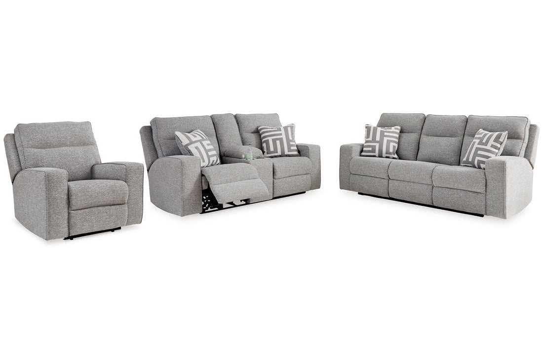 Biscoe Power Reclining Sofa, Loveseat and Recliner - Ashley - Luna Furniture