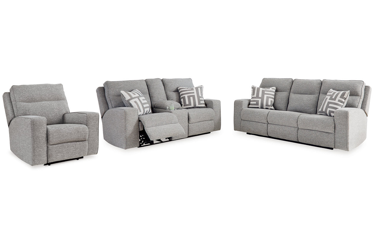 Biscoe Power Reclining Sofa, Loveseat and Recliner - Ashley - Luna Furniture