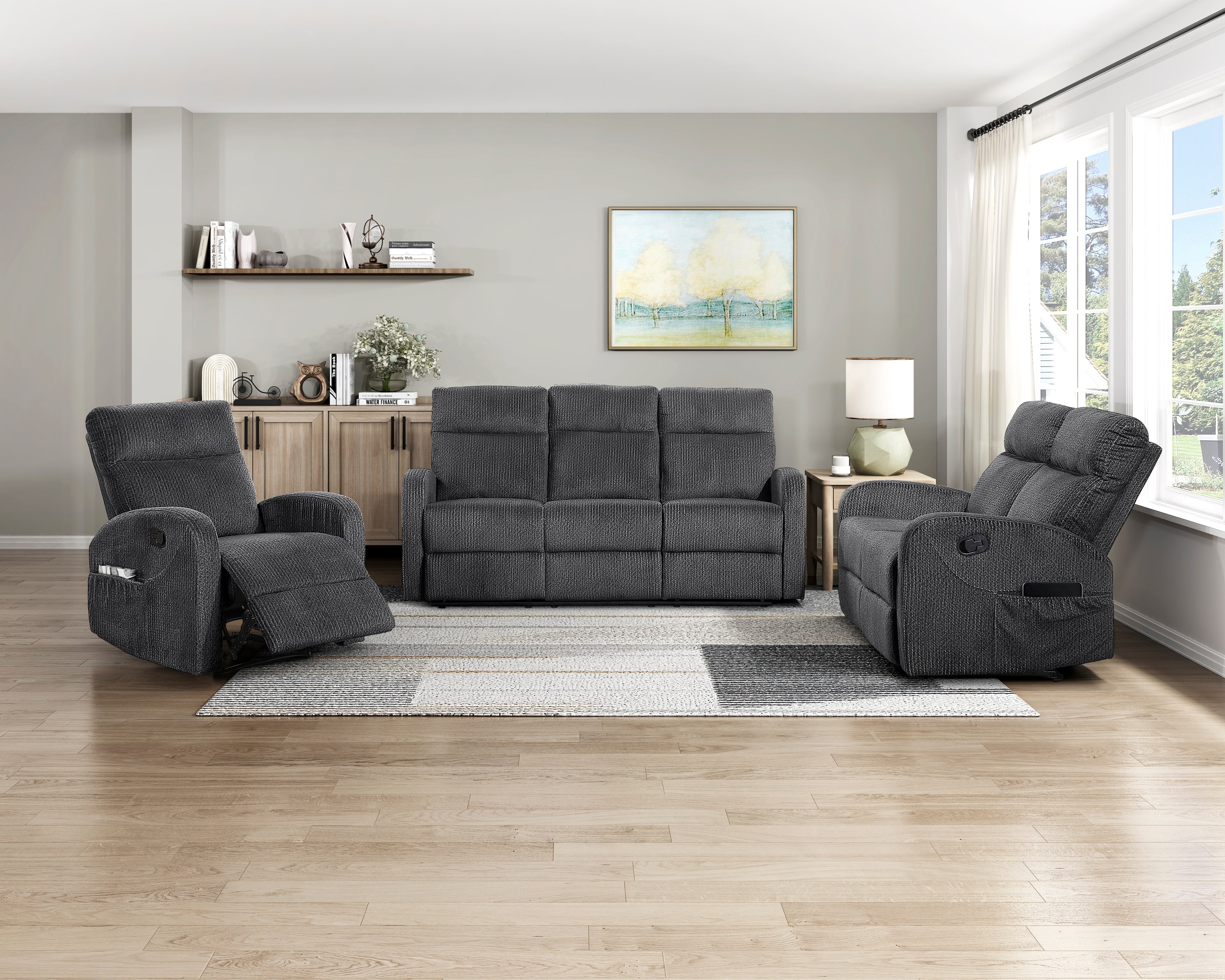 9147FDG-1 Reclining Chair - 9147FDG-1