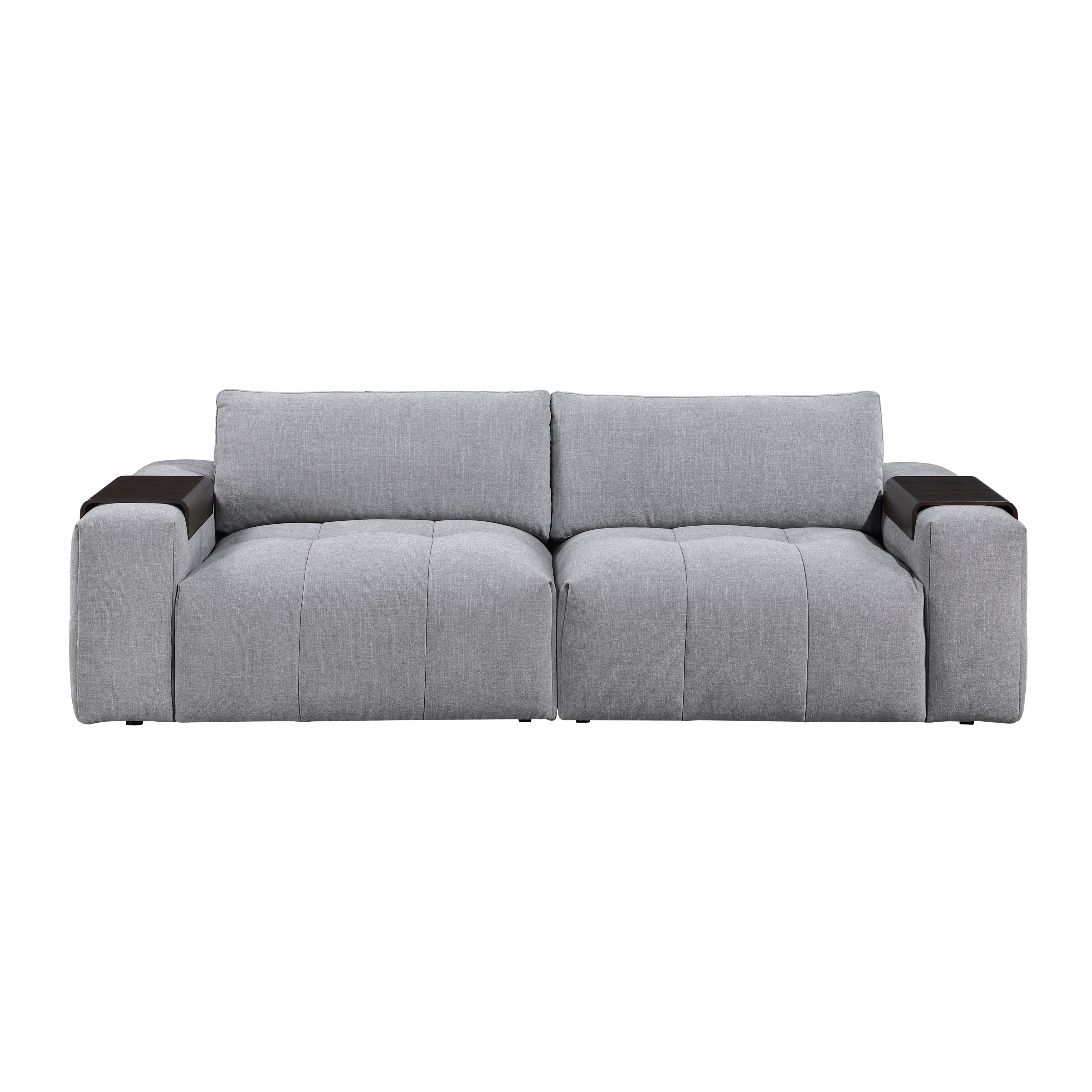 9155GY-2* (2)Love Seat - 9155GY-2*