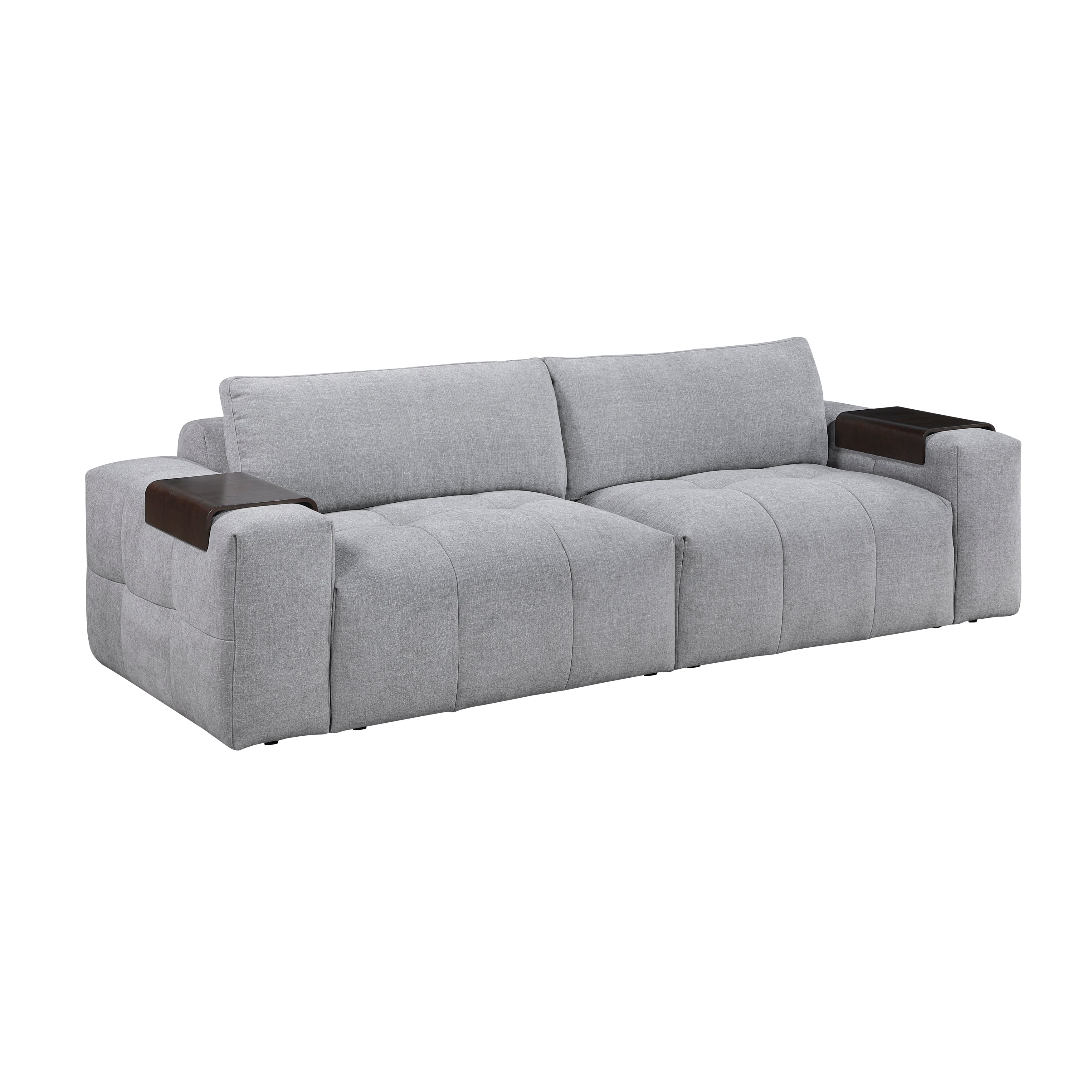 9155GY-2* (2)Love Seat - 9155GY-2*