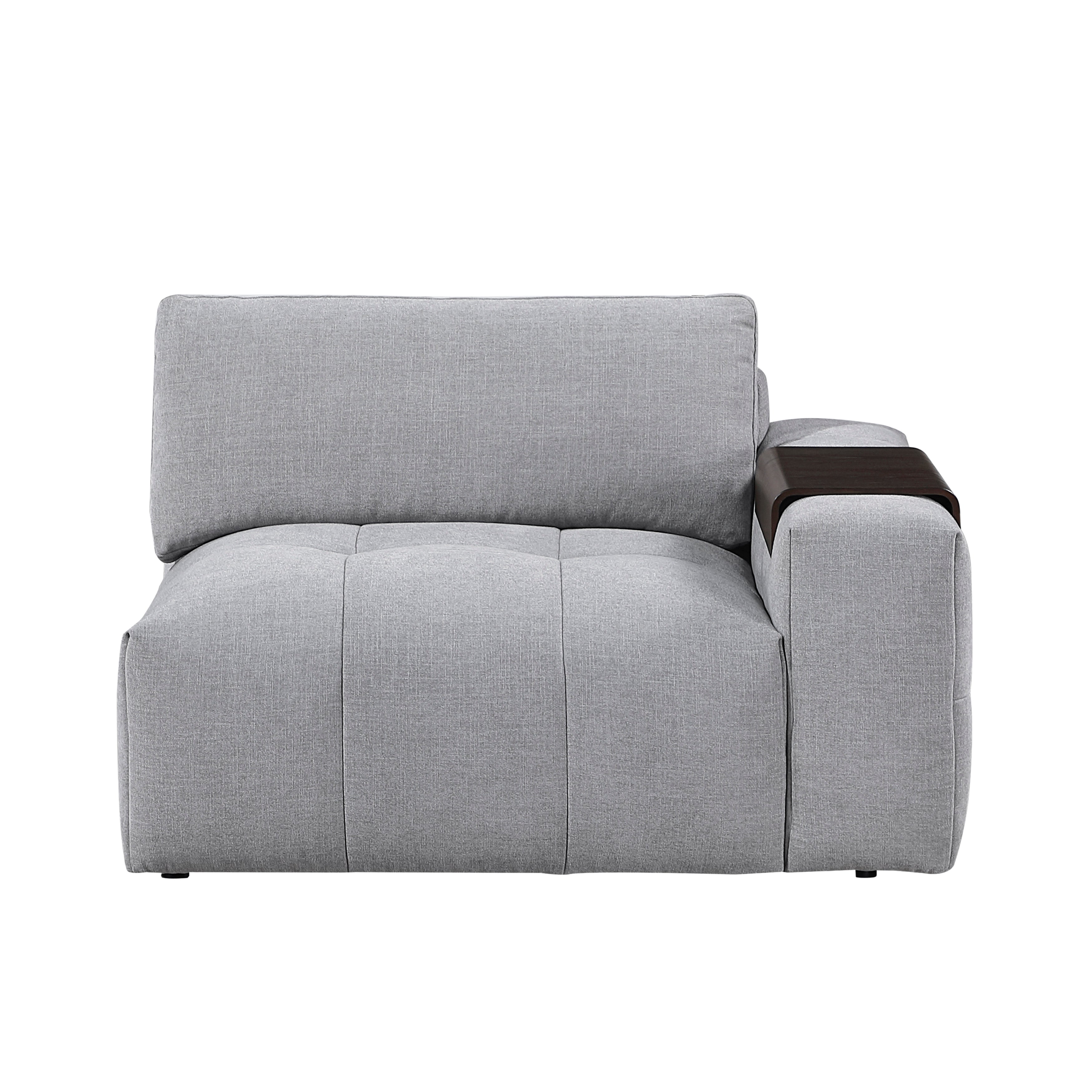 9155GY*41L1R (4)4-Piece Modular Sectional - 9155GY*41L1R