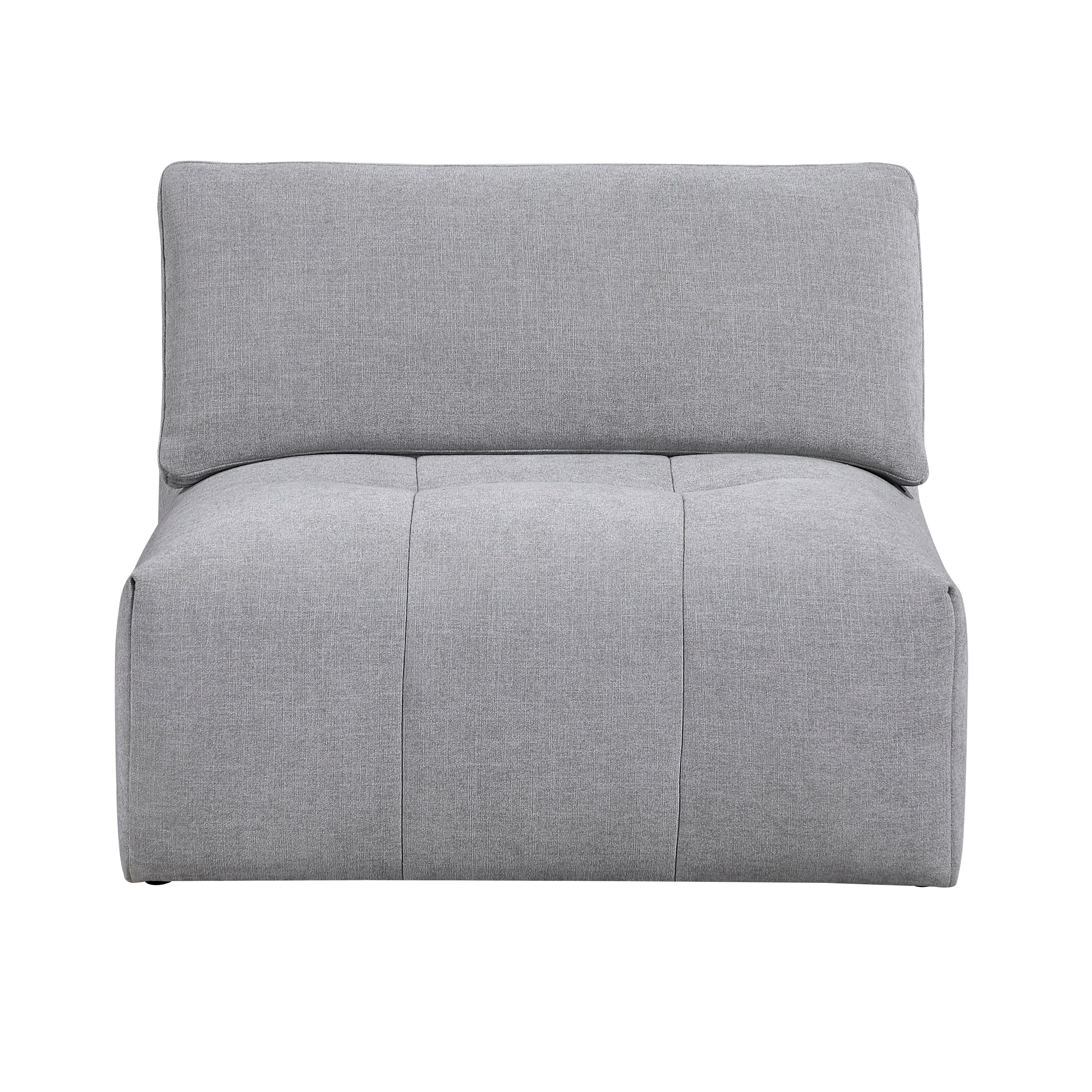 9155GY-AC Armless Chair - 9155GY-AC