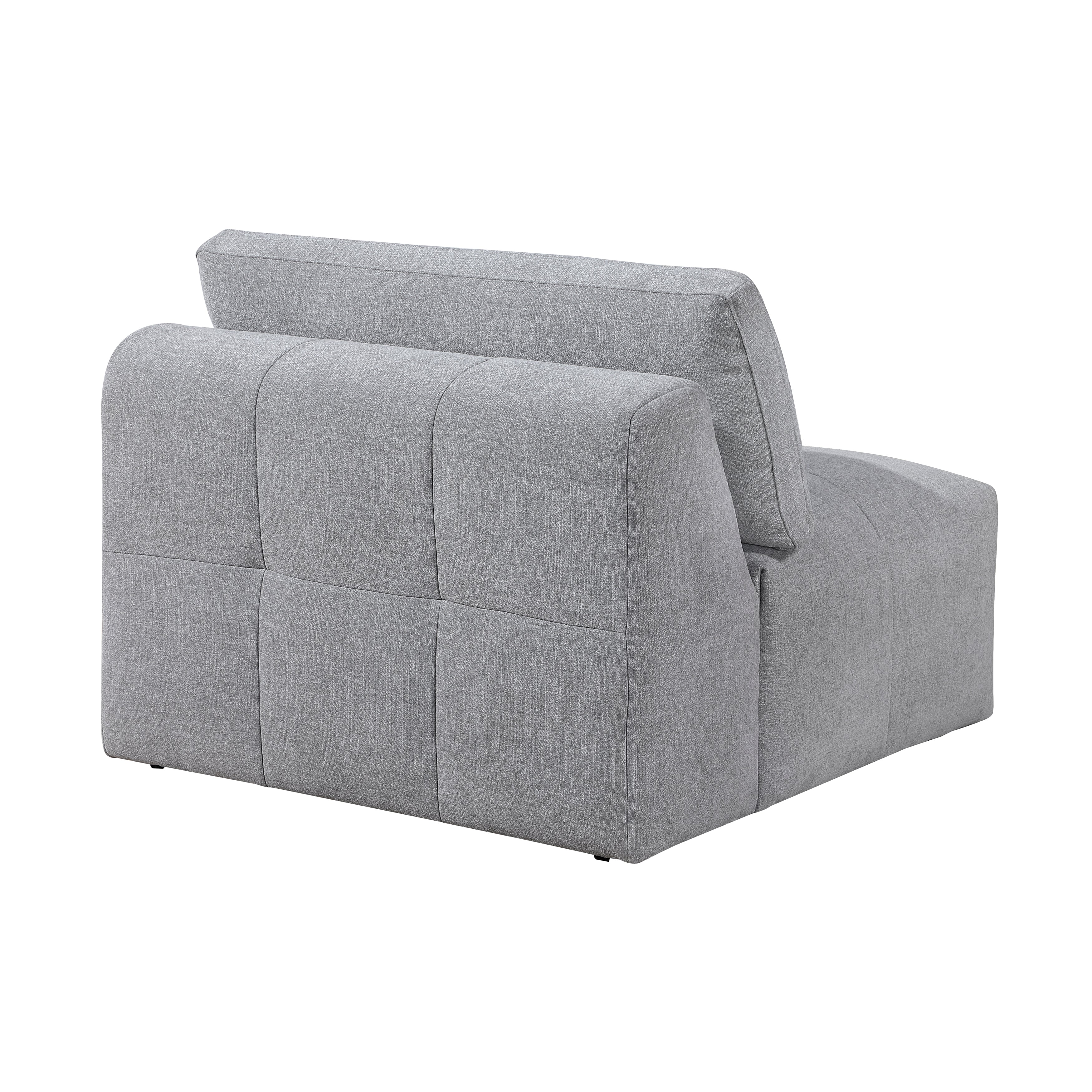 9155GY-AC Armless Chair - 9155GY-AC