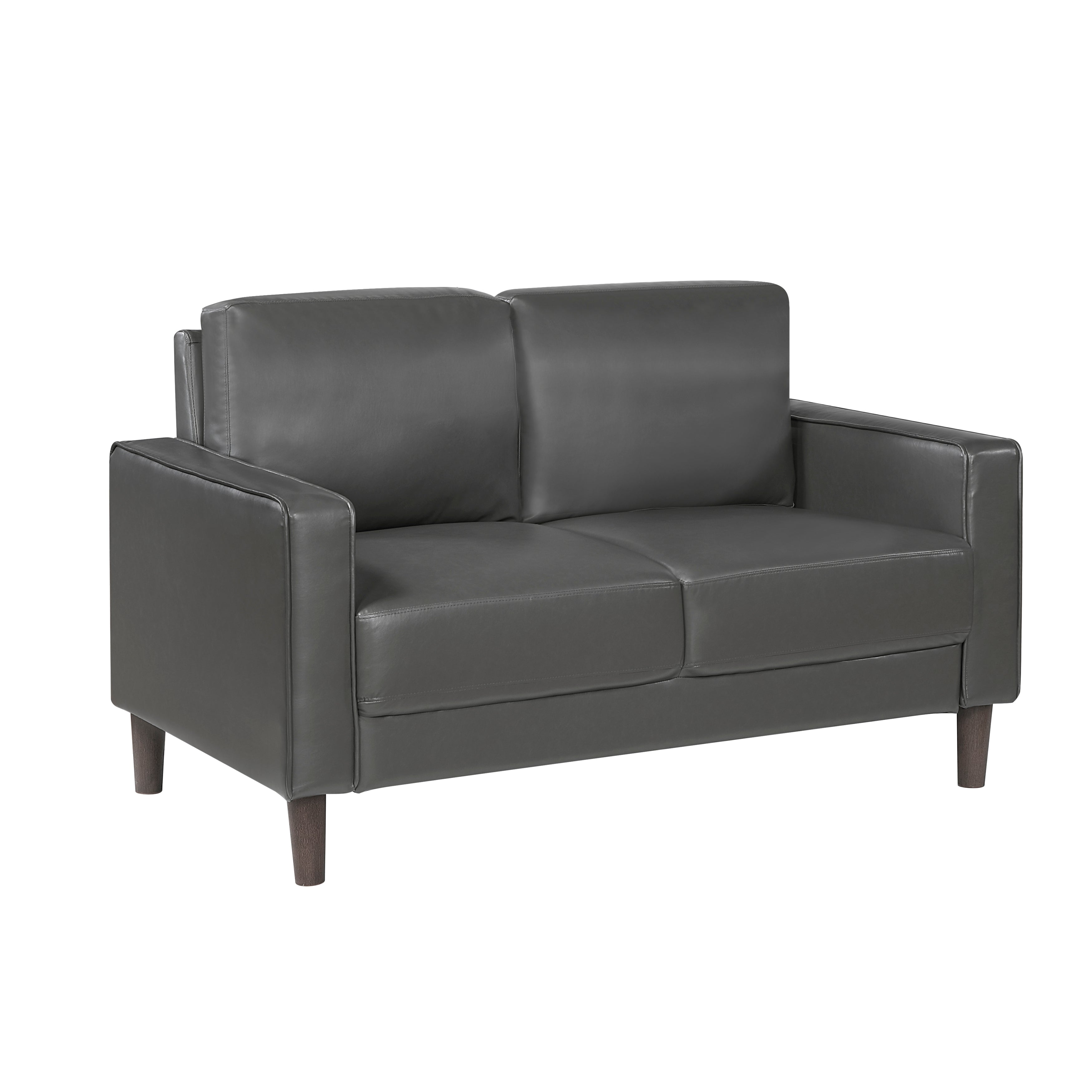9203DGY*2 2pc Set: Sofa, Love - 9203DGY*2