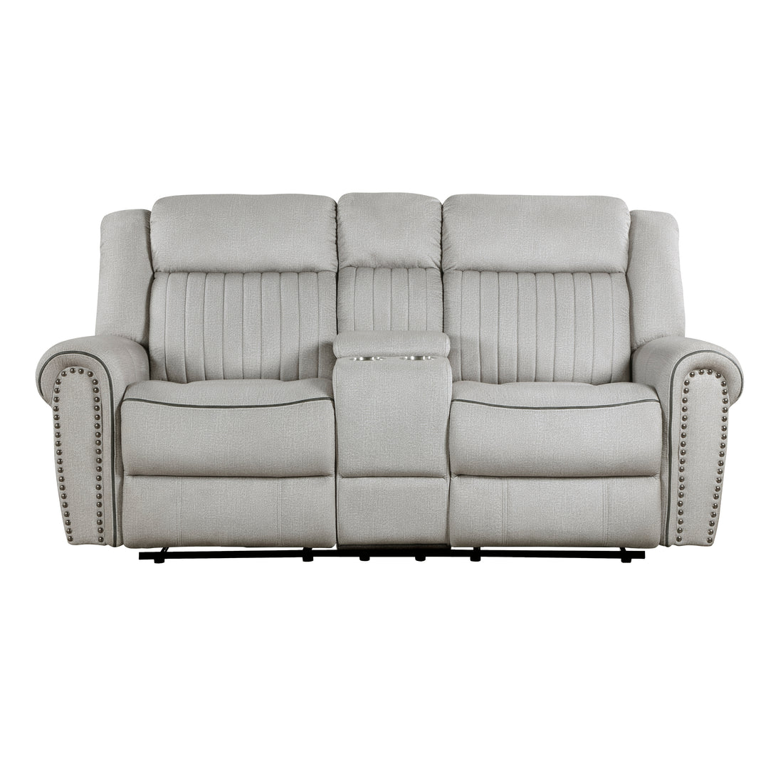 9204MT-2 Double Reclining Love Seat with Center Console - 9204MT-2