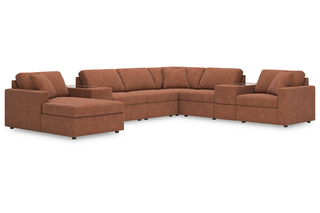Modmax Spice 8-Piece Sectional with Chaise - - Luna Furniture