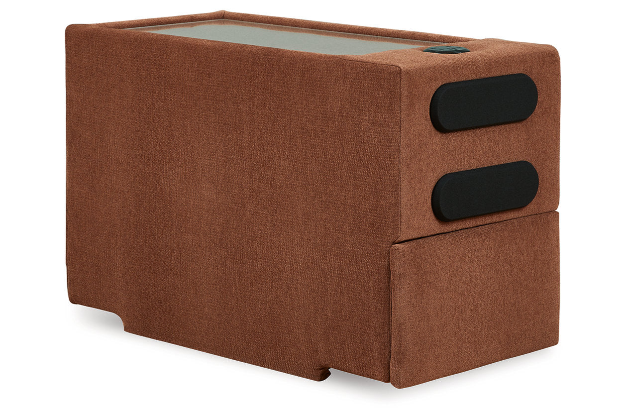 Modmax Spice 8-Piece Sectional with Audio System and Chaise - - Luna Furniture