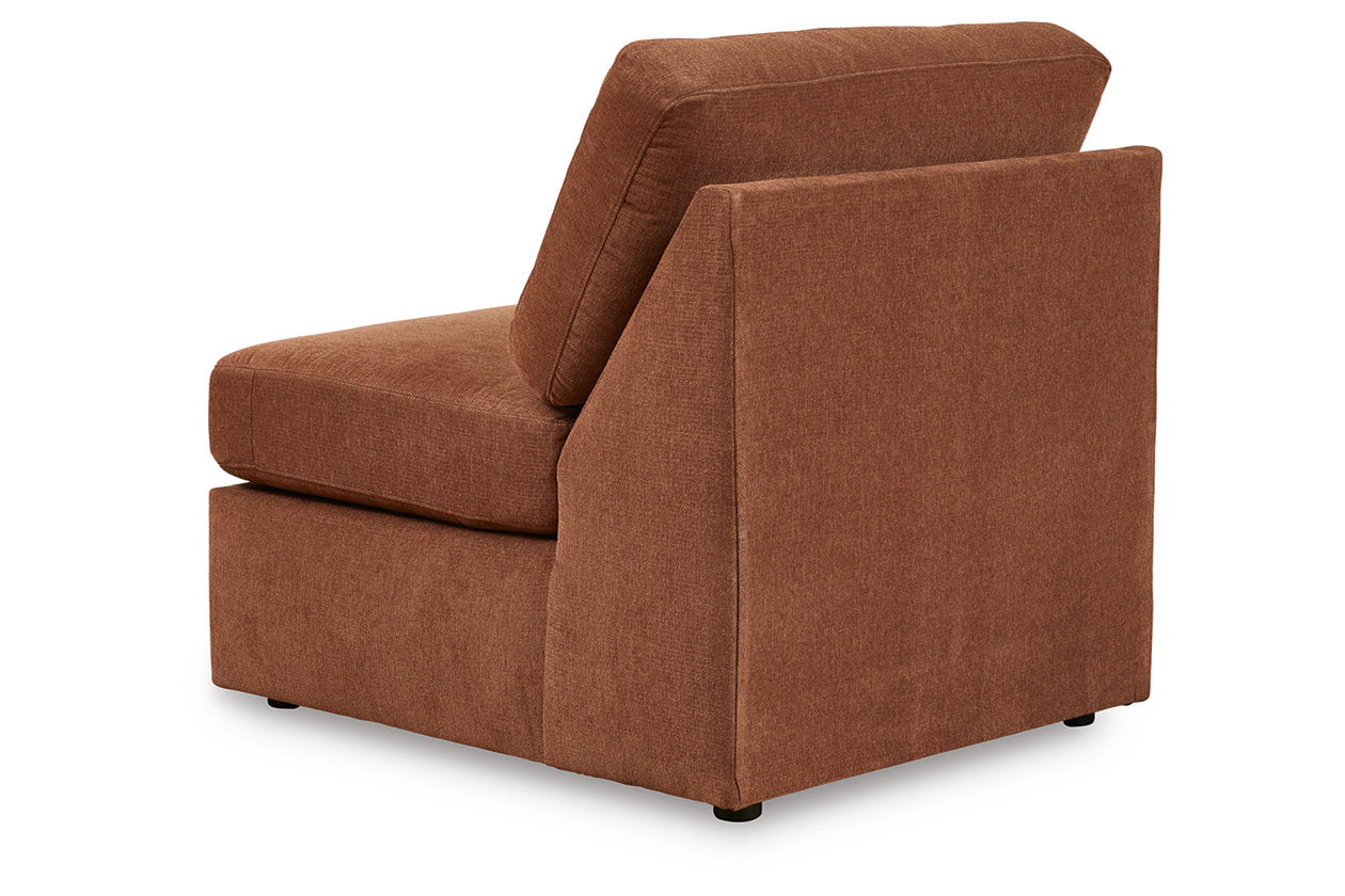 Modmax Spice 5-Piece Sectional and Swivel Glider Recliner - - Luna Furniture