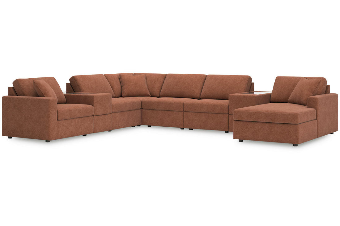 Modmax Spice 8-Piece Sectional with Chaise - - Luna Furniture
