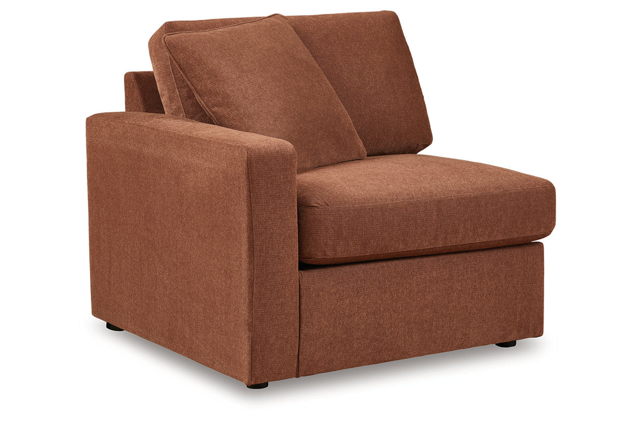 Modmax Spice 5-Piece Sectional and Swivel Glider Recliner - - Luna Furniture