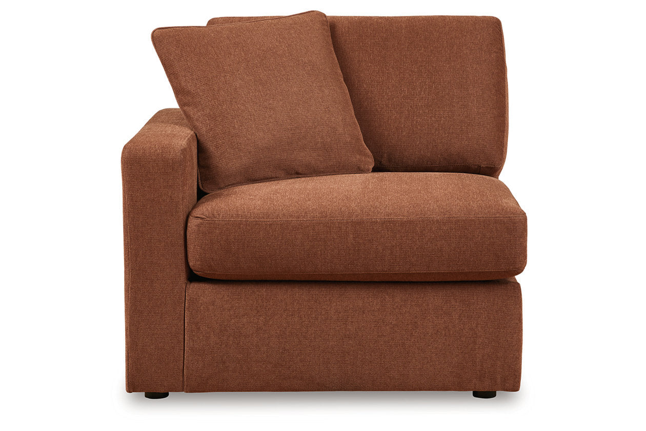 Modmax Spice 5-Piece Sectional and Swivel Glider Recliner - - Luna Furniture