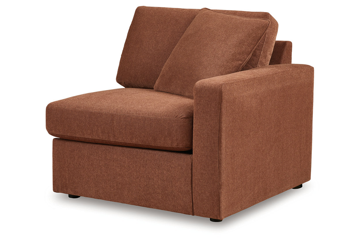Modmax Spice 5-Piece Sectional and Swivel Glider Recliner - - Luna Furniture