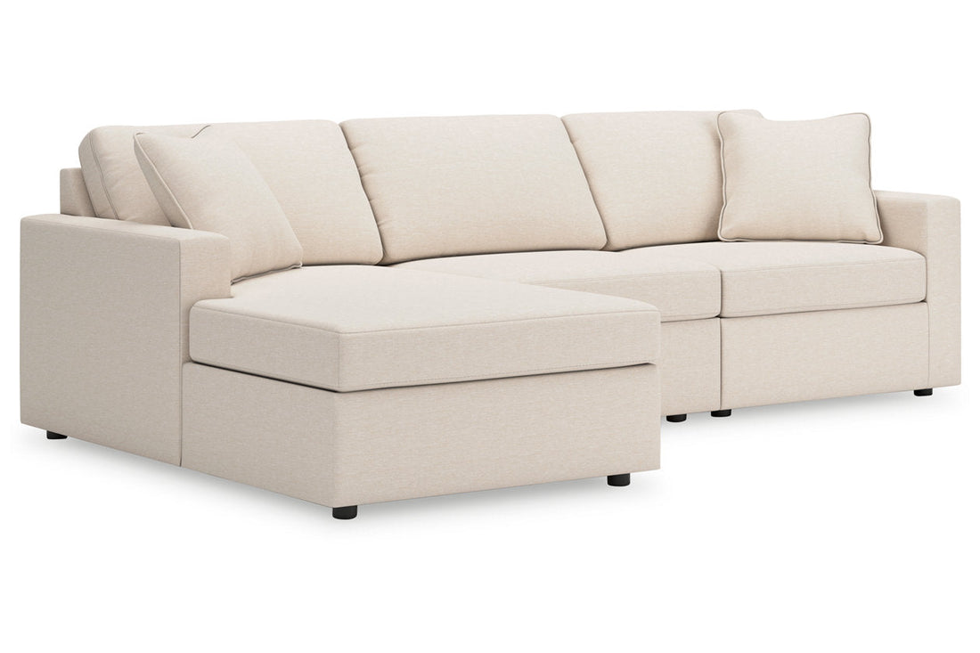 Modmax Oyster 3-Piece Sectional with Chaise - Ashley - Luna Furniture