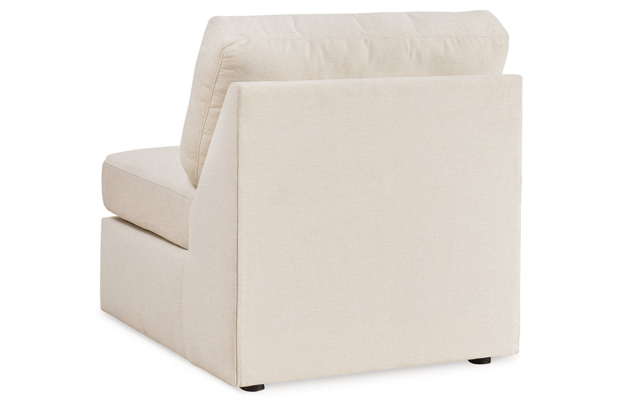 Modmax Oyster 6-Piece Sectional and Swivel Glider Recliner - - Luna Furniture