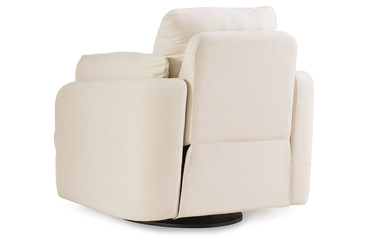 Modmax Oyster 6-Piece Sectional and Swivel Glider Recliner - - Luna Furniture