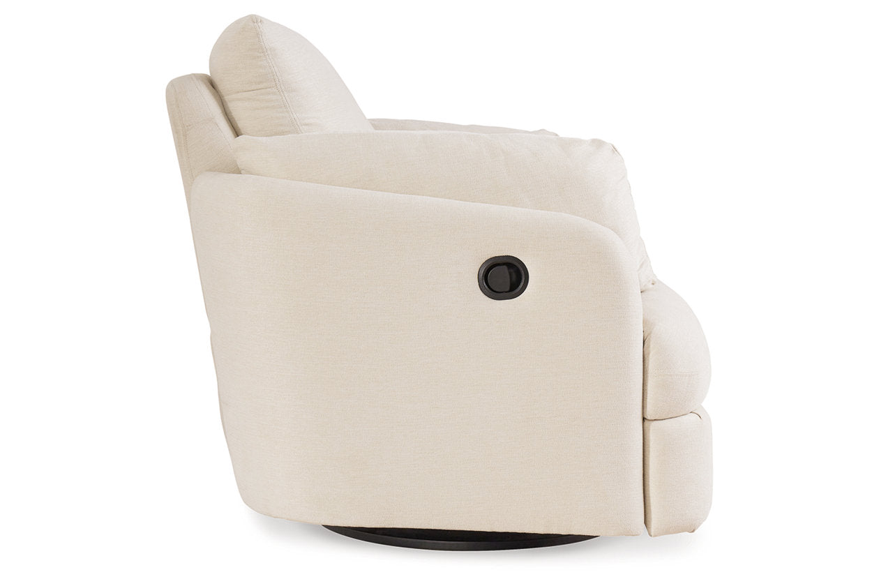 Modmax Oyster 6-Piece Sectional and Swivel Glider Recliner - - Luna Furniture