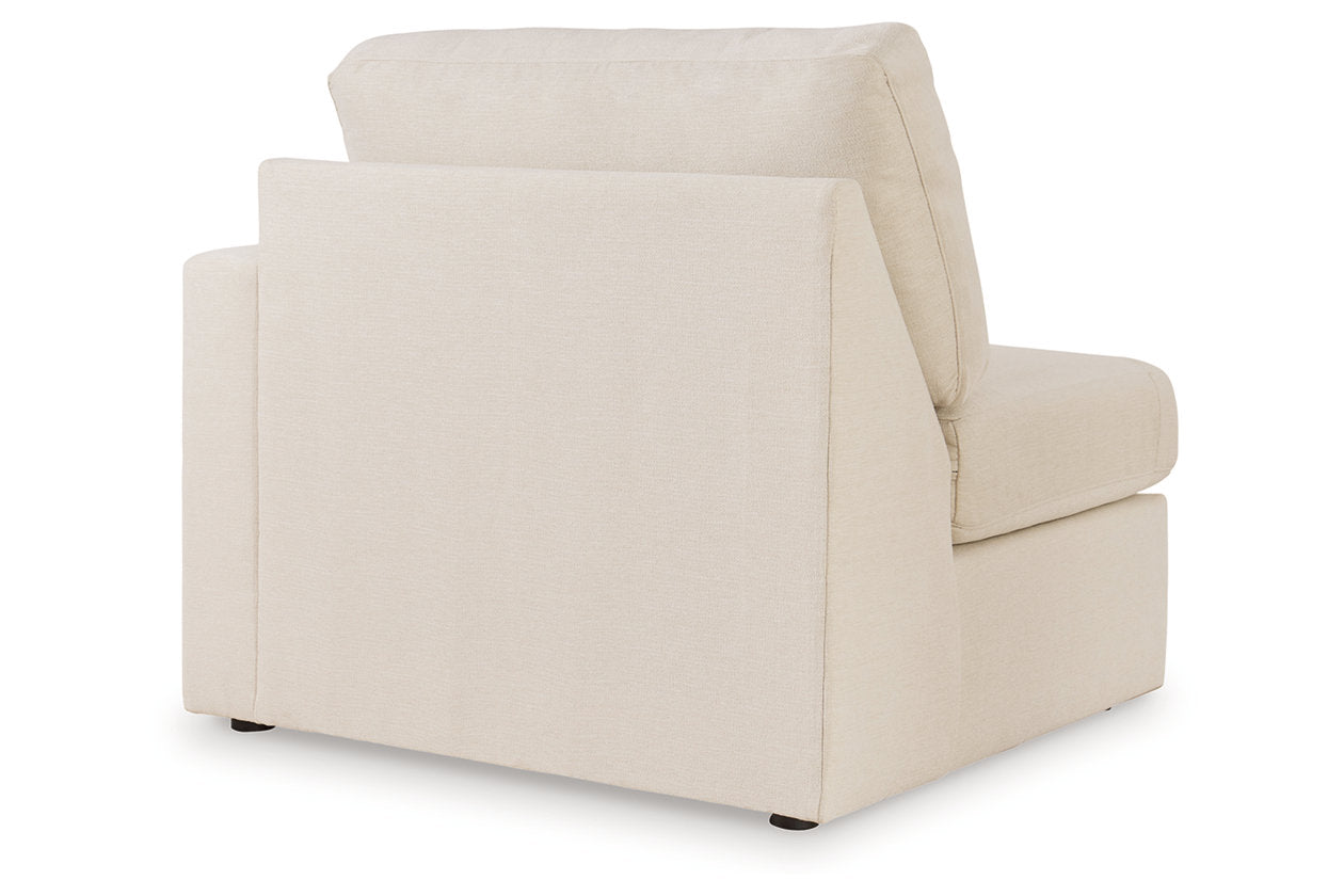 Modmax Oyster 6-Piece Sectional and Swivel Glider Recliner - - Luna Furniture
