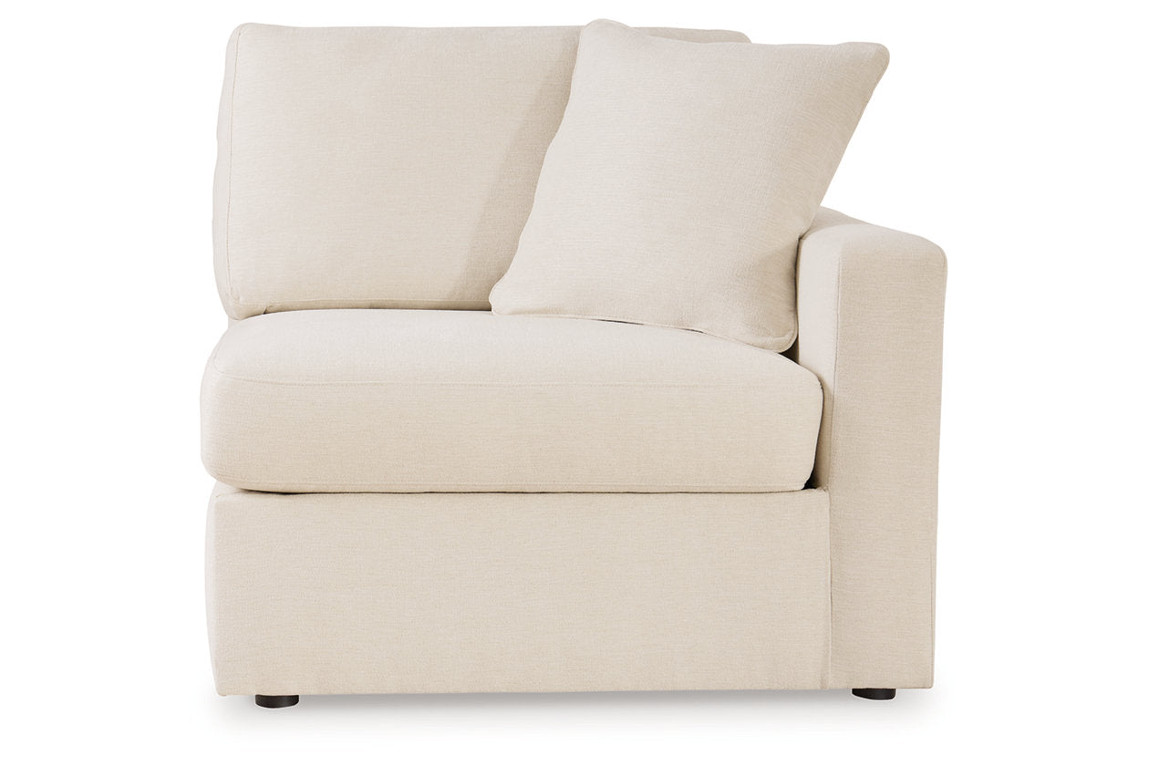 Modmax Oyster 6-Piece Sectional and Swivel Glider Recliner - - Luna Furniture
