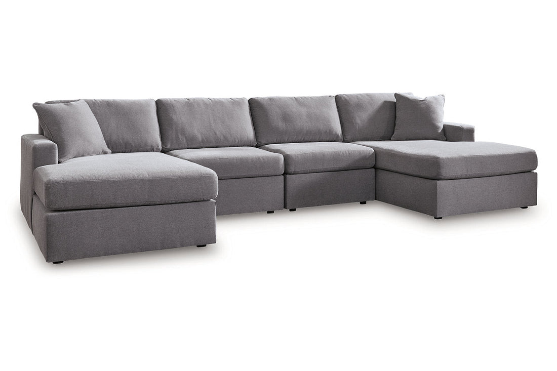 Modmax Granite 4-Piece Sectional with Chaise - Ashley - Luna Furniture