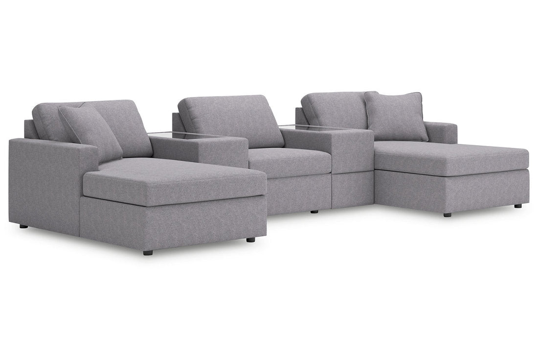 Modmax Granite 5-Piece Pit Sectional - - Luna Furniture