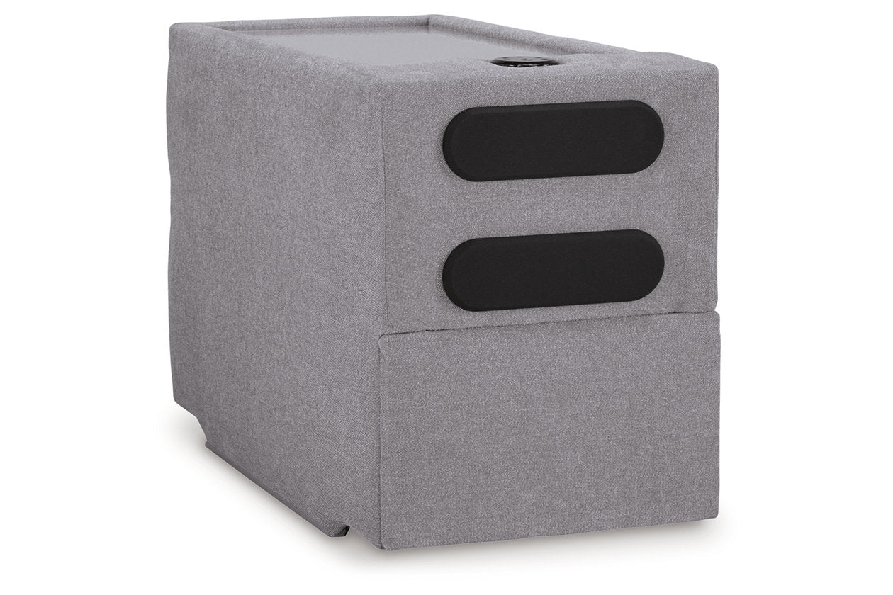 Modmax Granite 8-Piece Sectional with Audio System and Chaise - - Luna Furniture