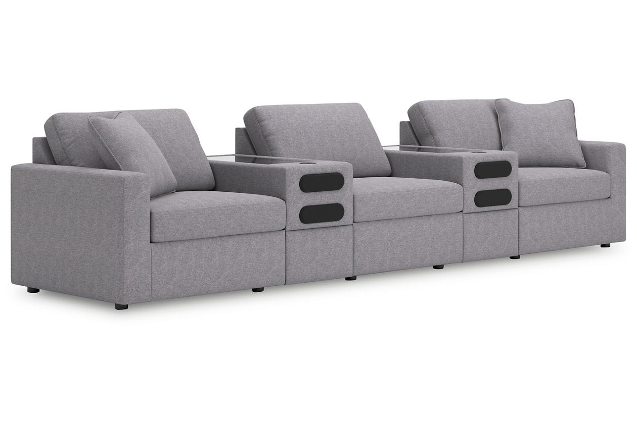 Modmax Granite 5-Piece Sectional - Ashley - Luna Furniture