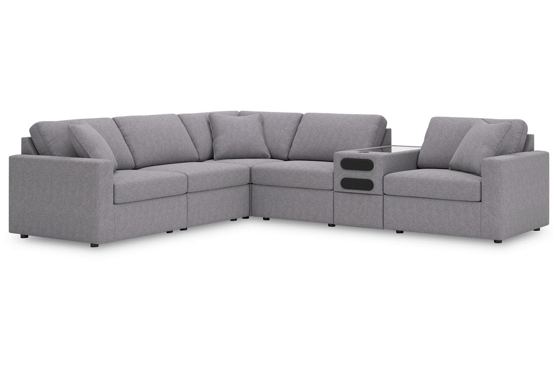 Modmax Granite 6-Piece Sectional - Ashley - Luna Furniture
