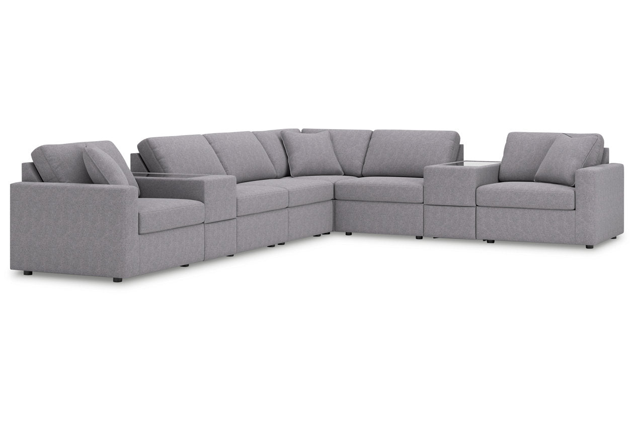 Modmax Granite 8-Piece Sectional - Ashley - Luna Furniture