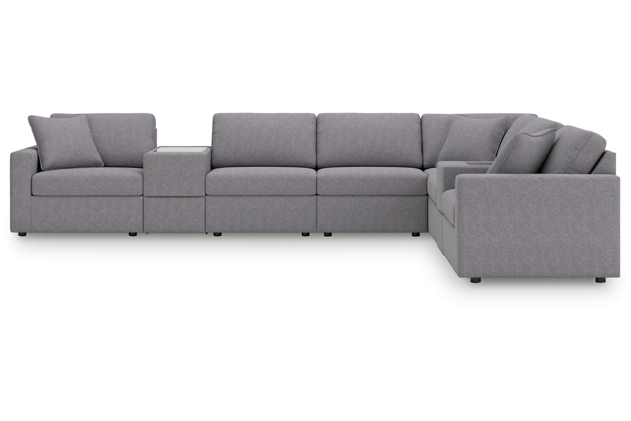 Modmax Granite 8-Piece Sectional - Ashley - Luna Furniture