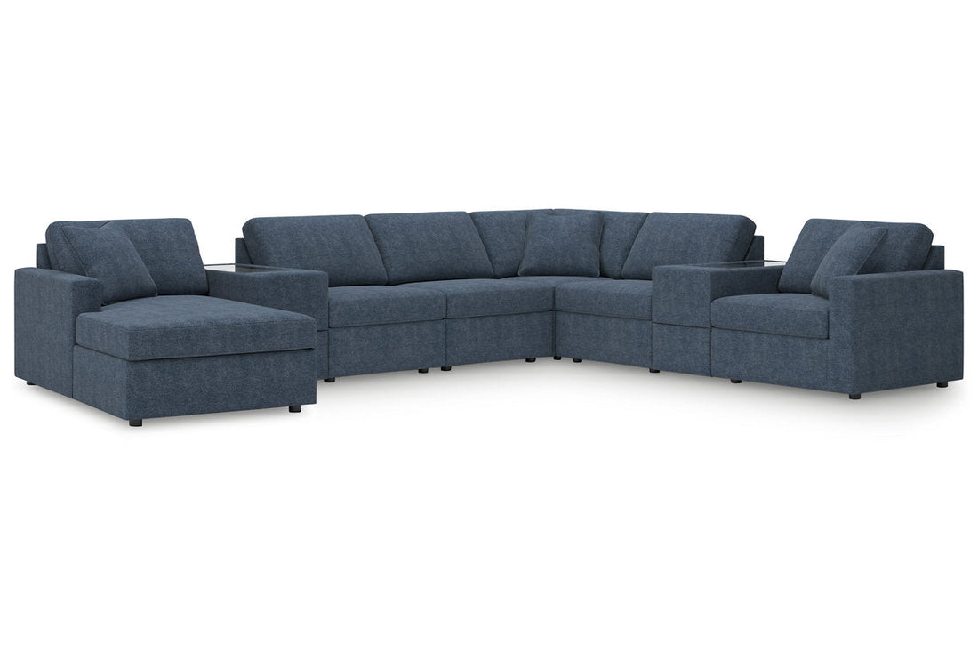 Modmax Ink 8-Piece Sectional with Chaise - - Luna Furniture