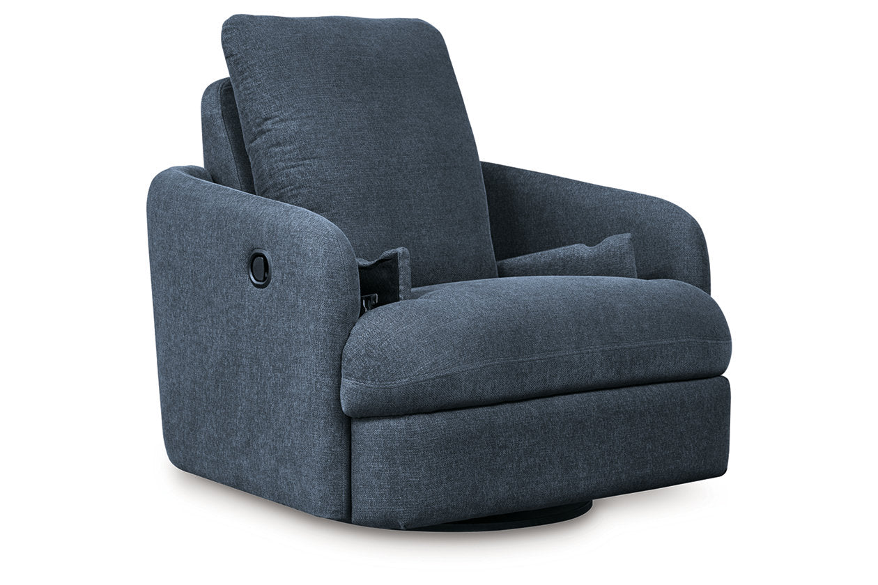 Modmax Ink 6-Piece Sectional and Swivel Glider Recliner - - Luna Furniture