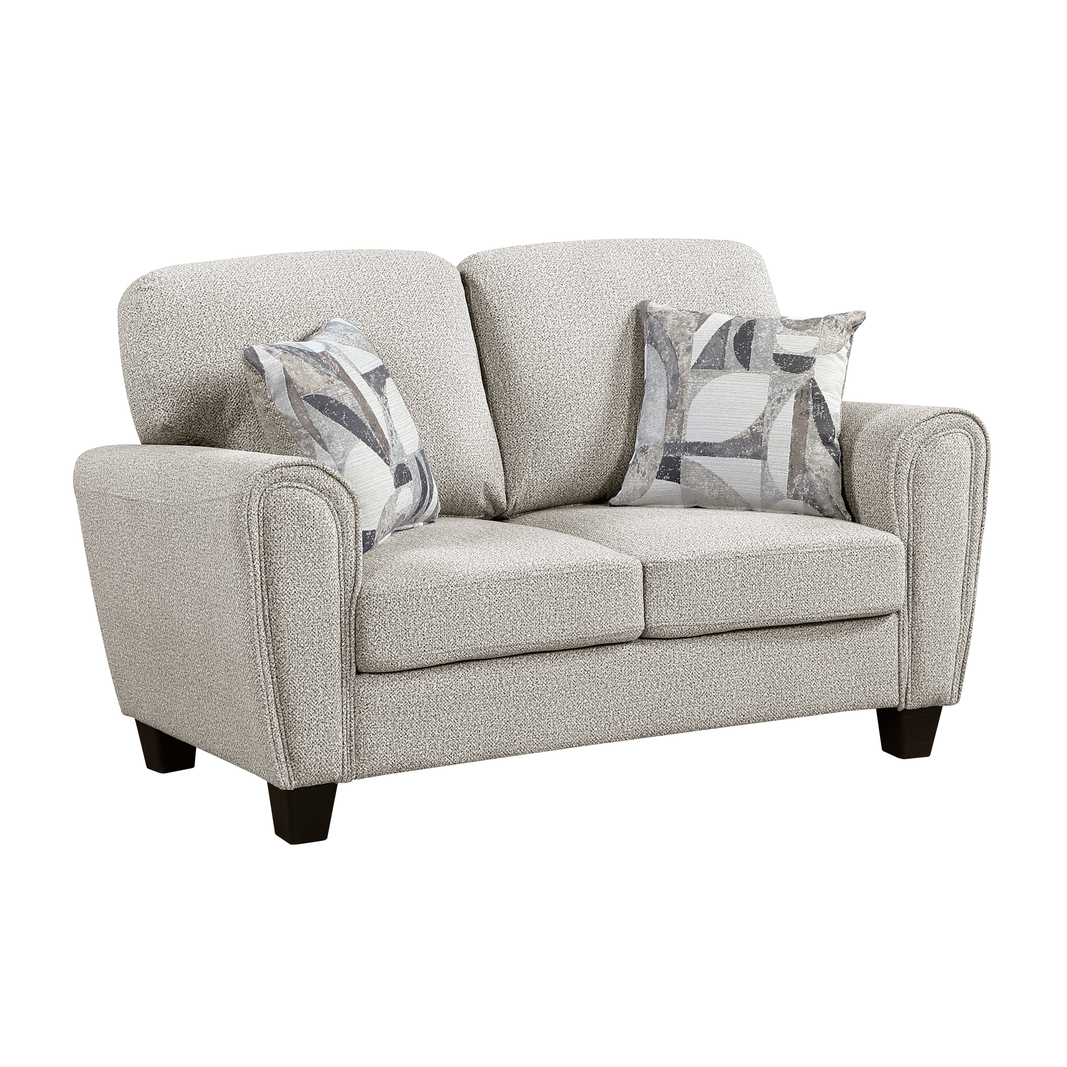 9214NPG*2 2pc Set: Sofa, Love - 9214NPG*2