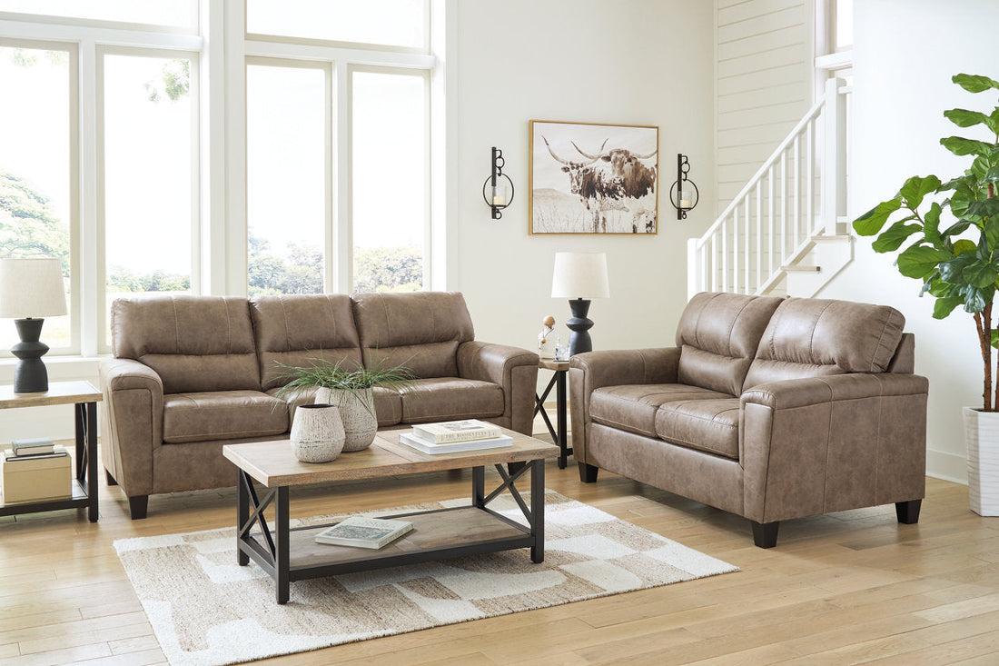 Navi Fossil Living Room Set - Ashley - Luna Furniture