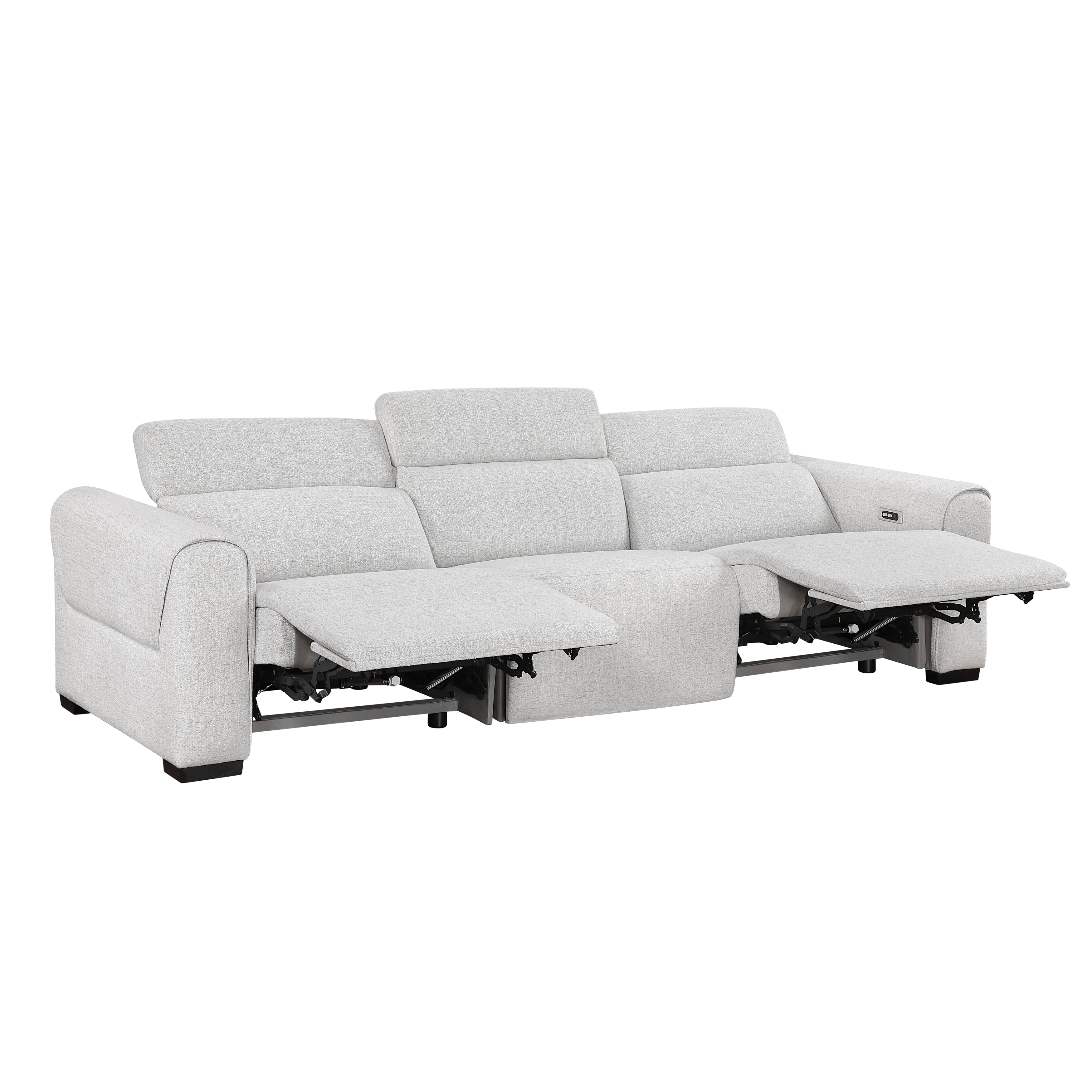 9455CLD-3PWH* (3)Power Double Reclining Sofa with Power Headrests, Charging Ports - 9455CLD-3PWH*