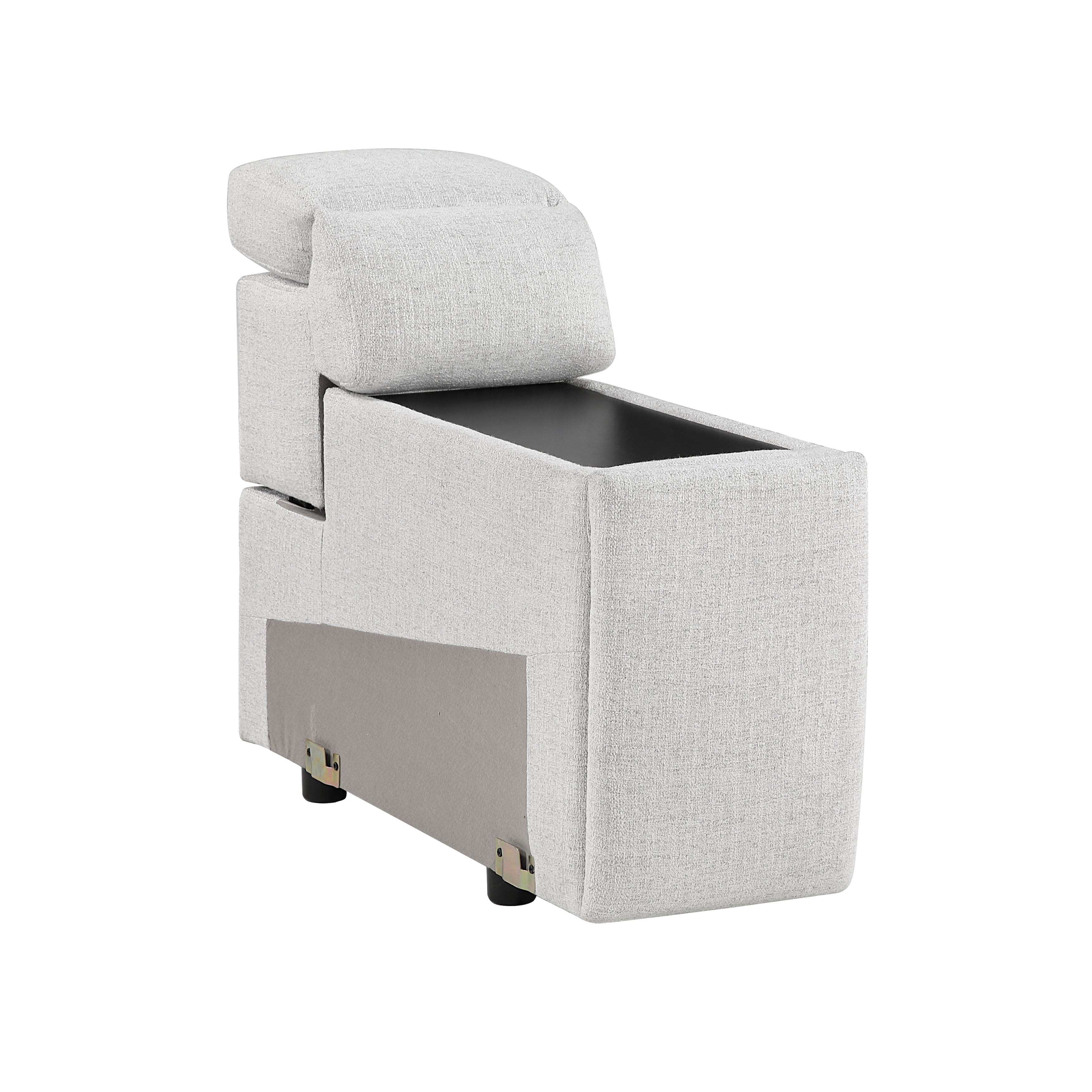 9455CLD*6LRRRPWH (6)6-Piece Modular Power Reclining Sectional with Power Headrests, Charging Ports - 9455CLD*6LRRRPWH