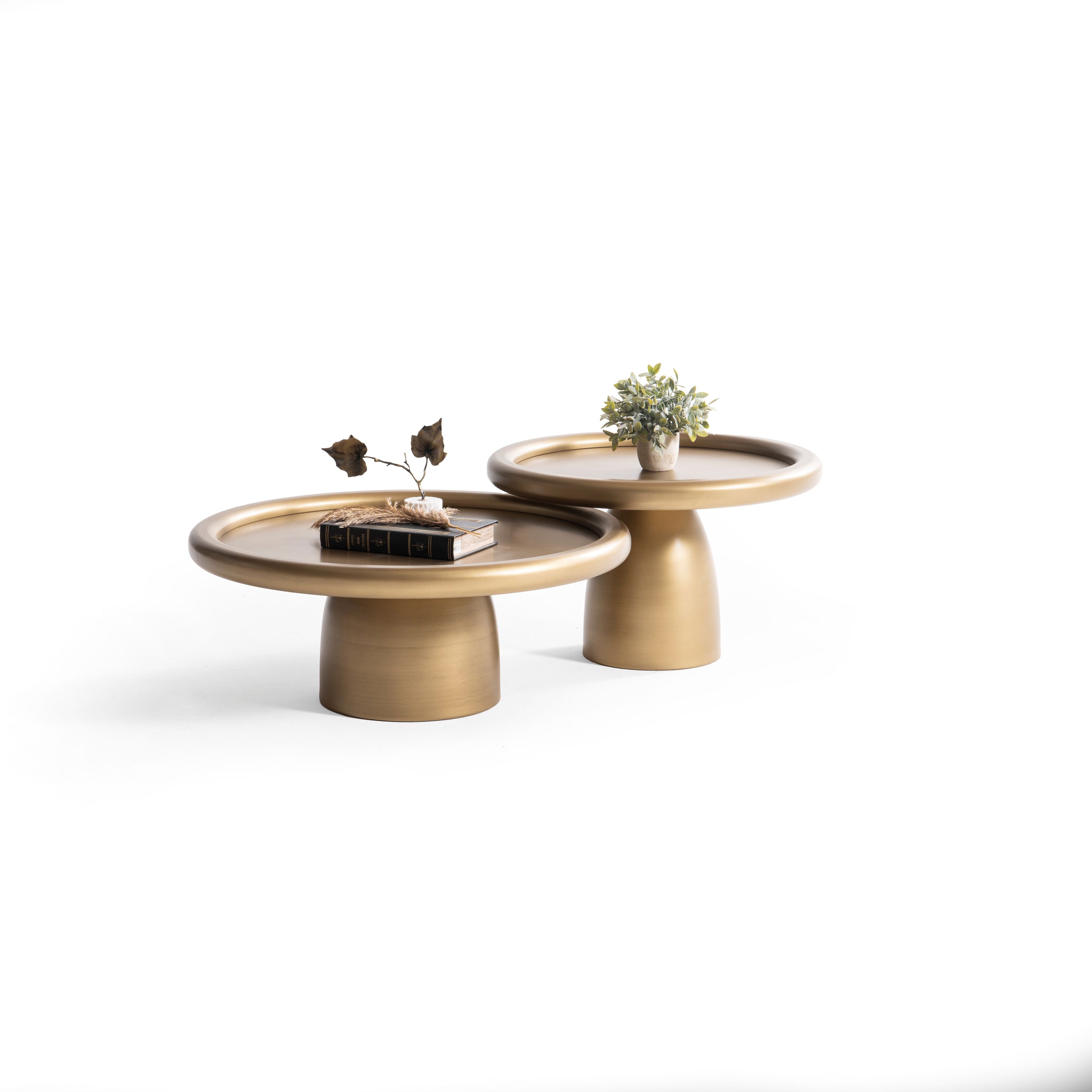 950 Gold 3 Pc Coffee Table Set - 950GOLD-COFSET