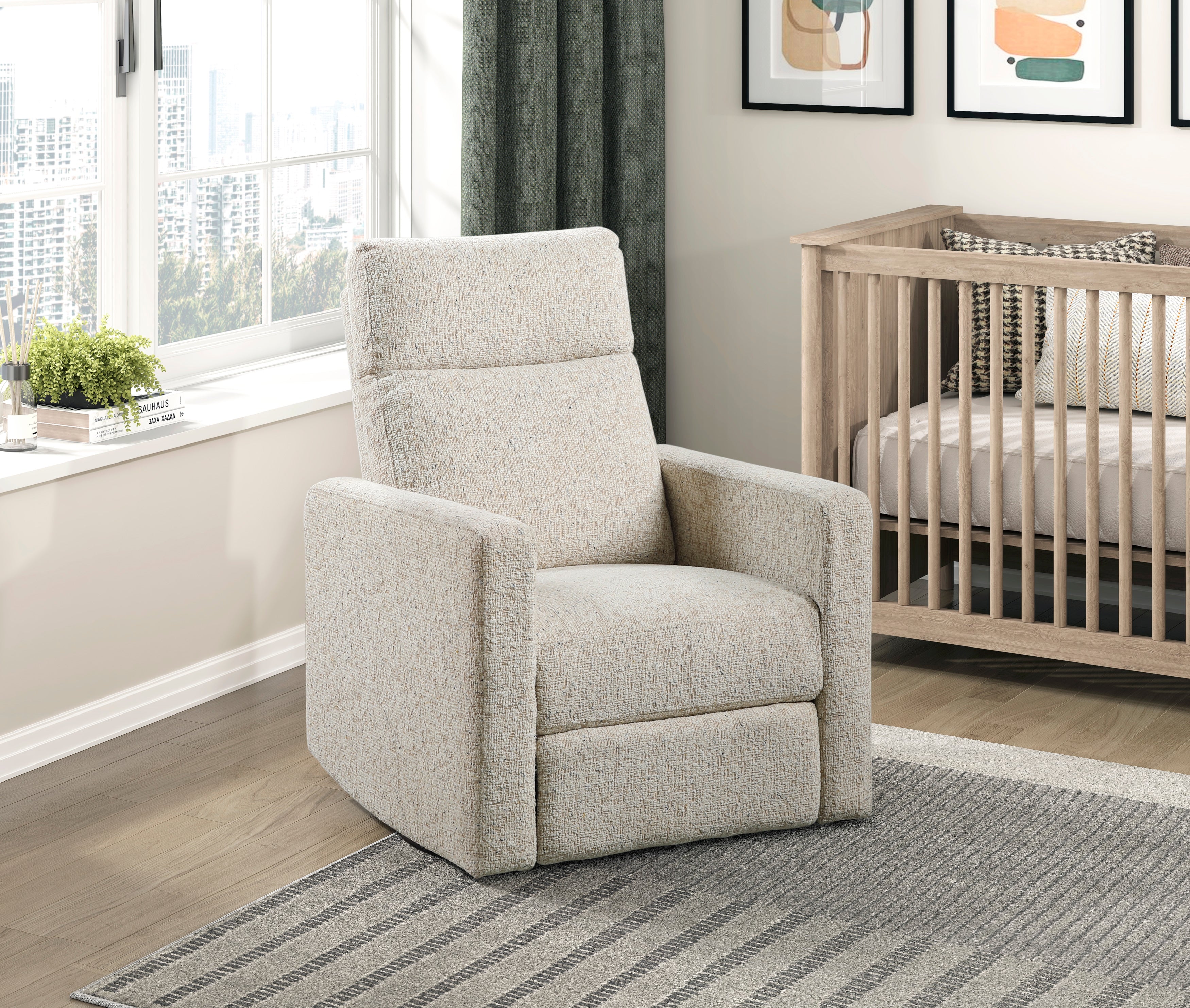 9504-1 Swivel Glider Reclining Chair - 9504-1