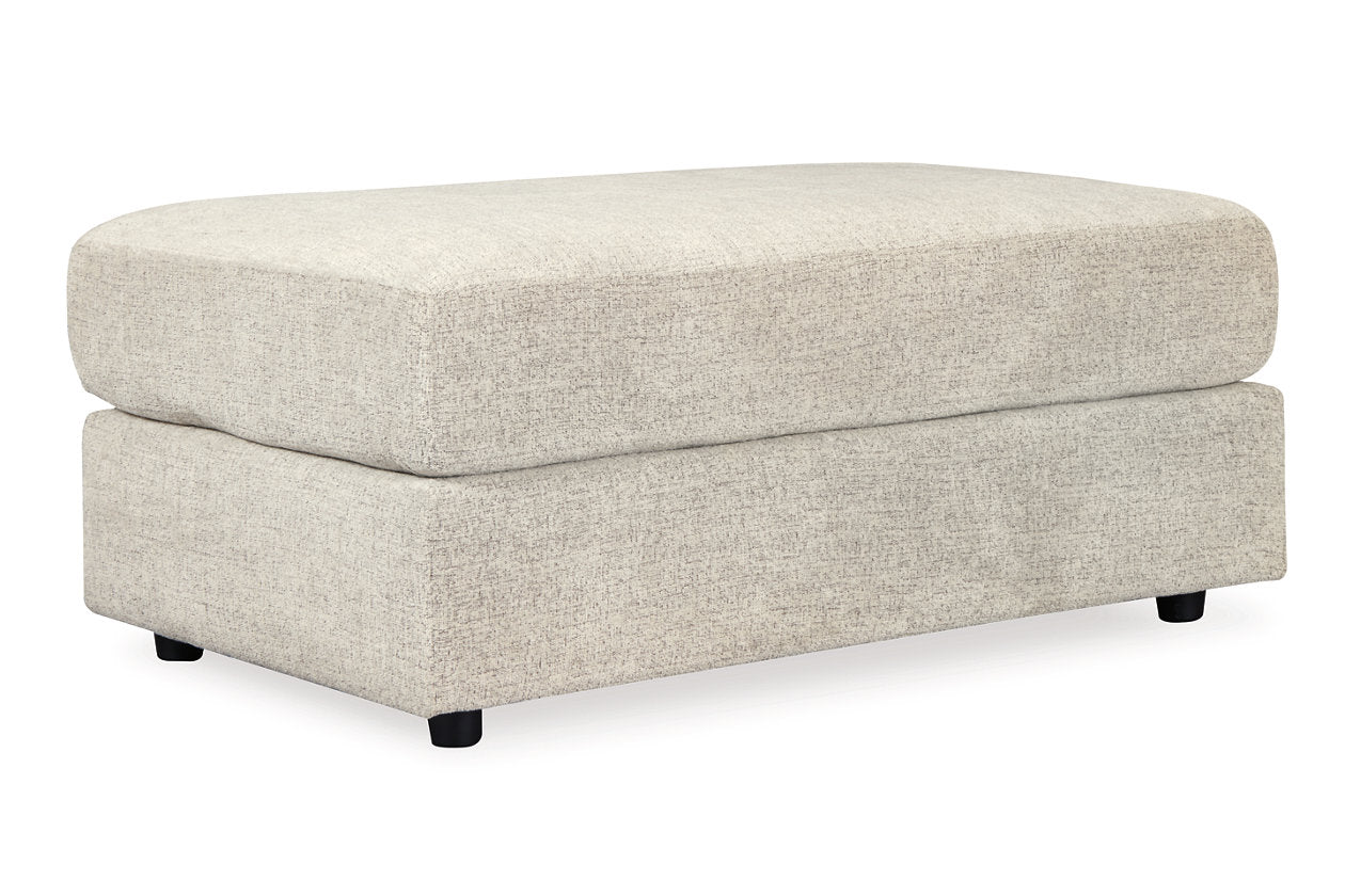 Soletren Stone Chair and Ottoman - Ashley - Luna Furniture