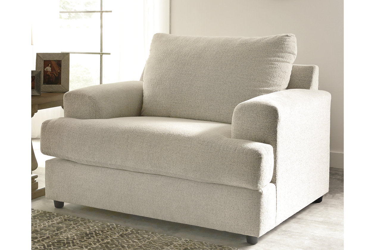 Soletren Stone Sofa, Loveseat and Oversized Chair - Ashley - Luna Furniture