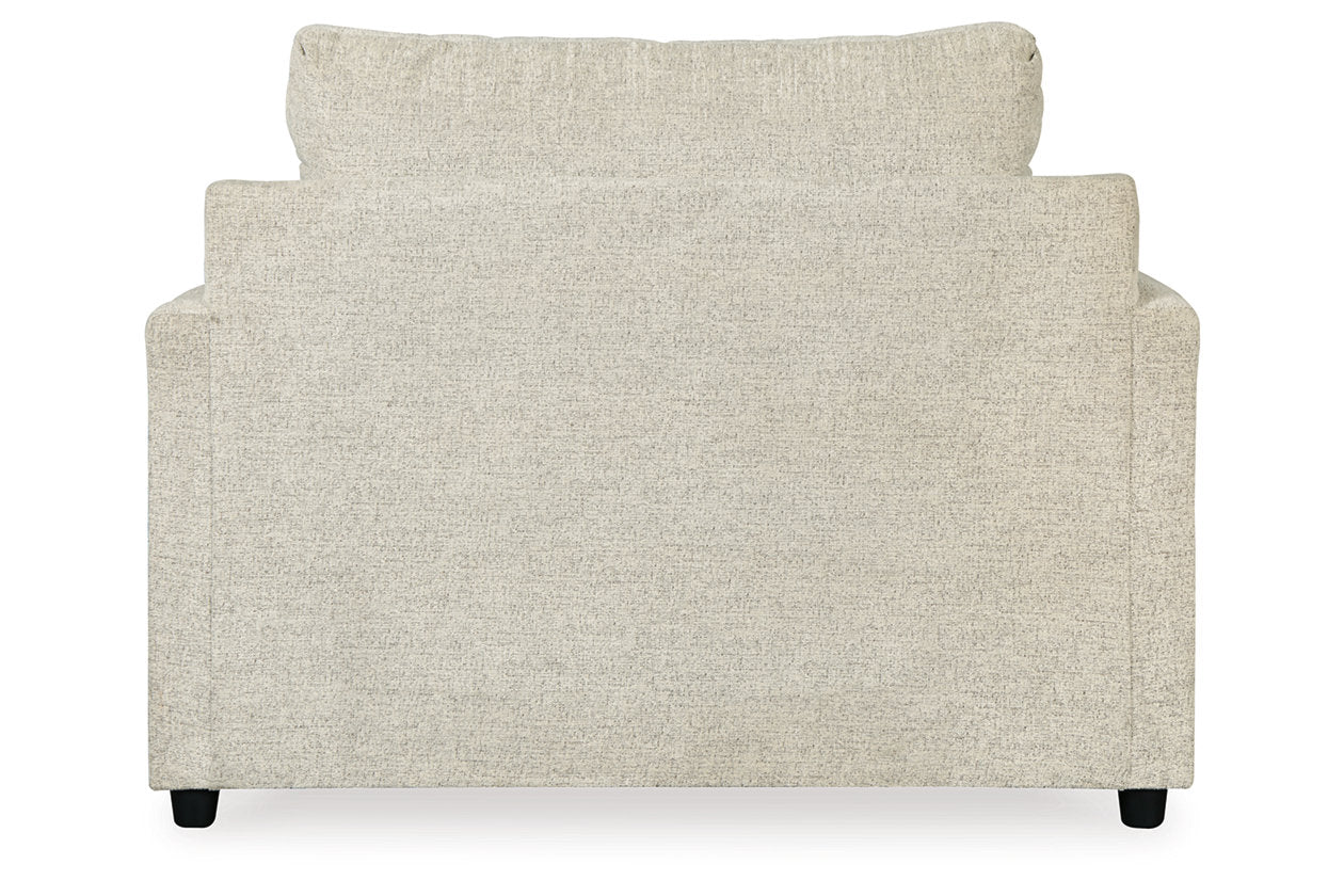 Soletren Stone Sofa and Oversized Chair - Ashley - Luna Furniture
