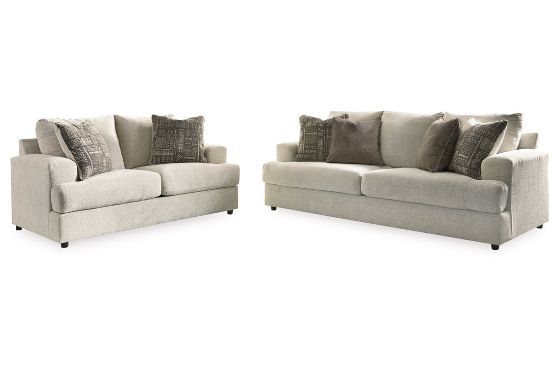 Soletren Stone Sofa and Loveseat - Ashley - Luna Furniture
