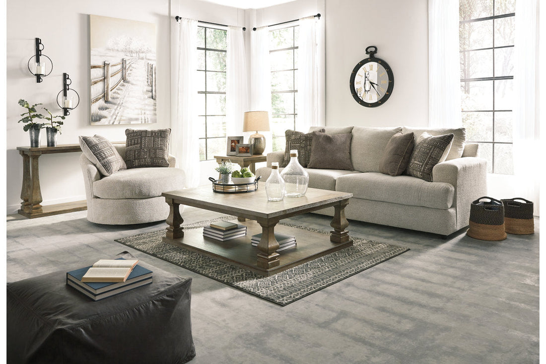 Soletren Stone Sofa and Chair - Ashley - Luna Furniture