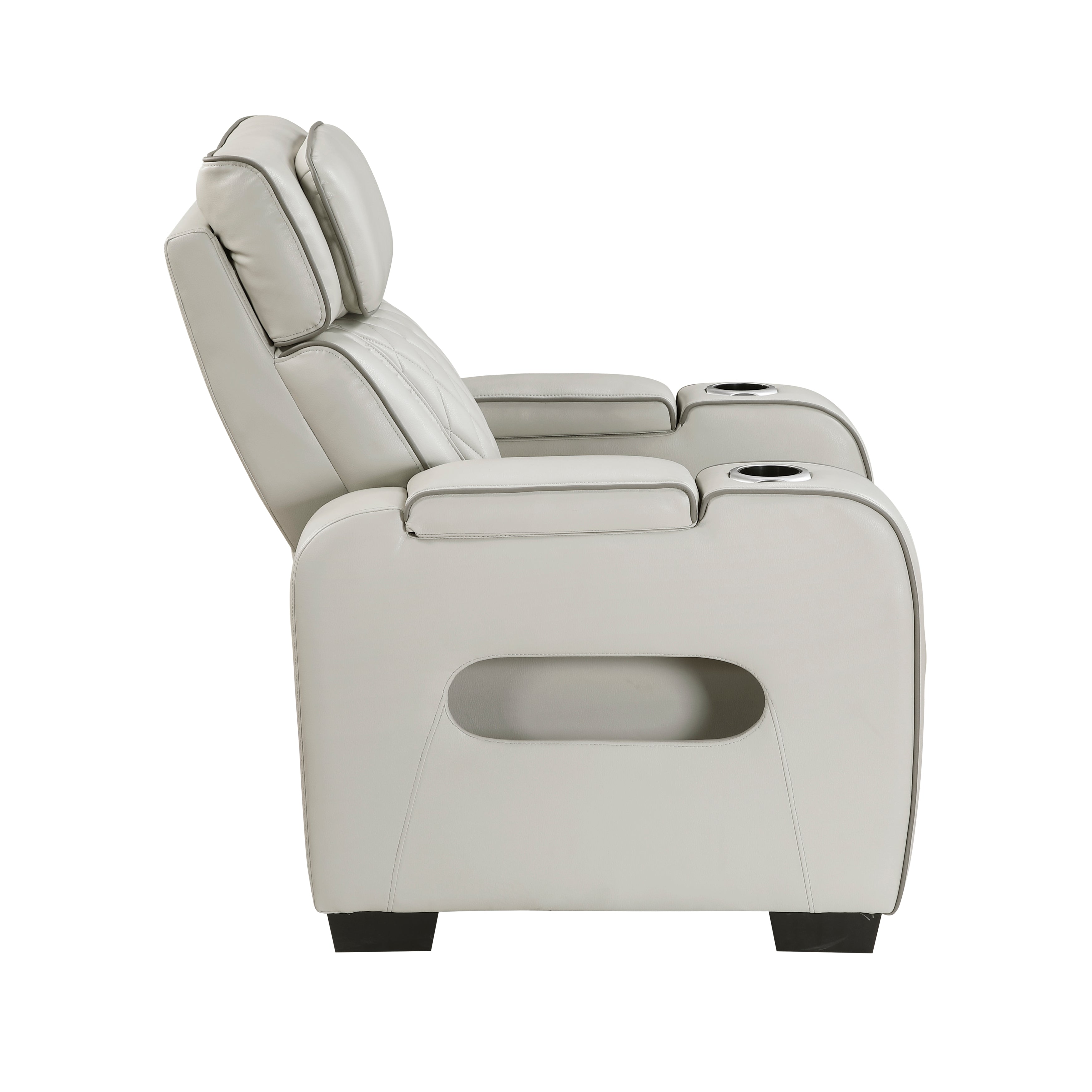 Fairway Taupe Power Double Reclining Living Room Set from Homelegance - Luna Furniture
