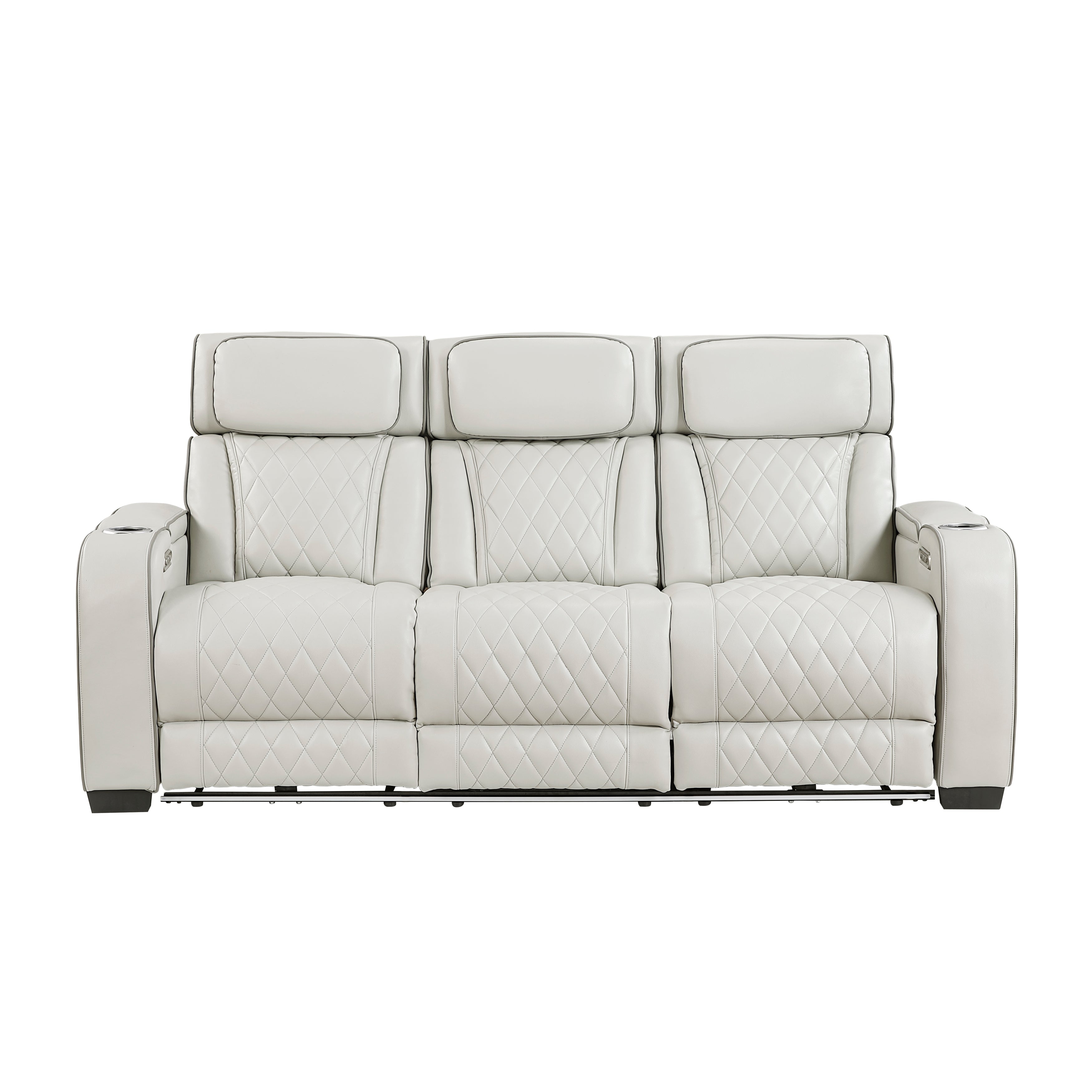 9516TPE*2PWH 2pc Set: Sofa, Love (Power) - 9516TPE*2PWH