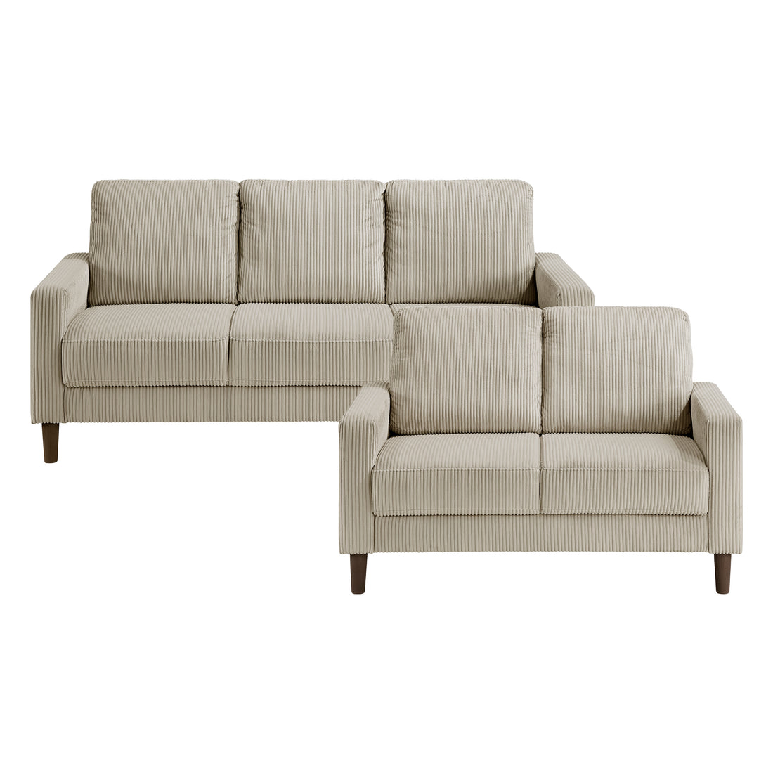 9520TPE*2 2pc Set: Sofa, Love - 9520TPE*2