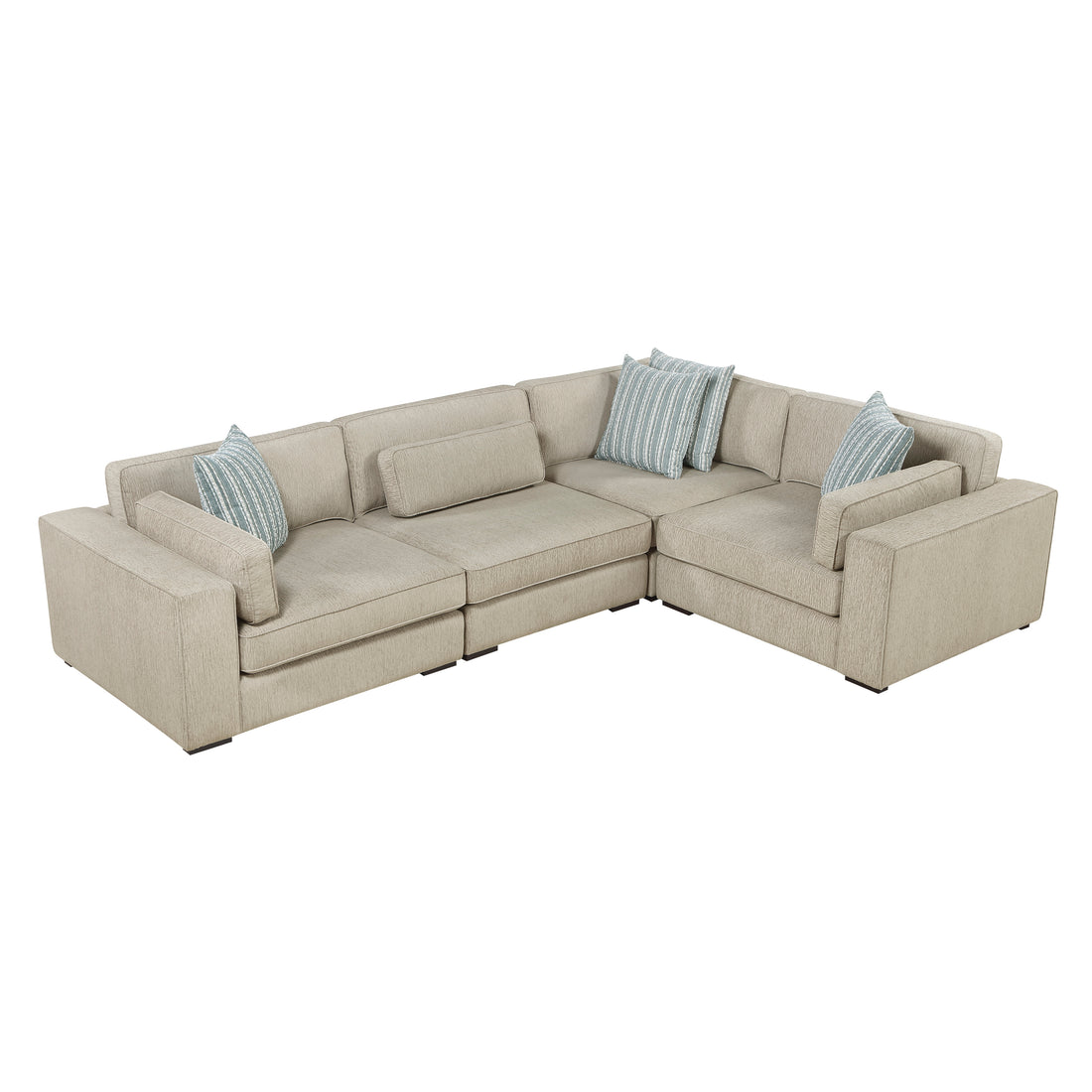 9535PT*41L1R (4)4-Piece Sectional - 9535PT*41L1R